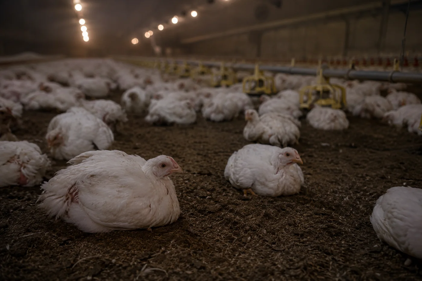 Broiler Lighting: The Dark Hours Are Doing the Work
